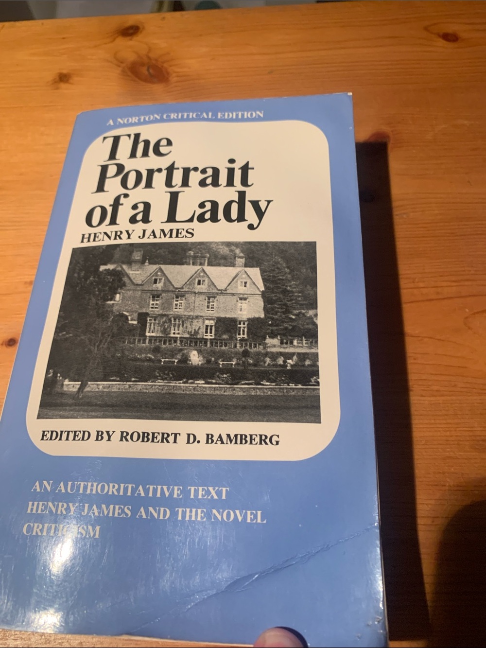 The Portrait of a Lady by Henry James — Blue Norton Edition 1975 Rare